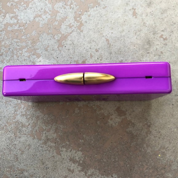 Thale Blanc Ciara Studded Plexiglas Leather Clutch - Picture 4 of 6